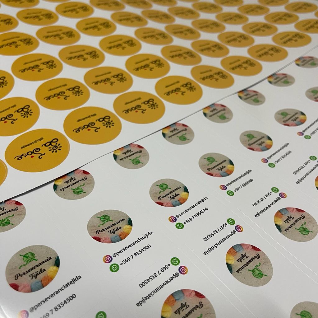 Stickers personalizados de vinilo