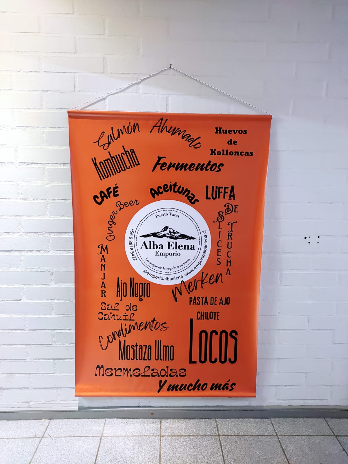 Pendón Colgante Personalizado