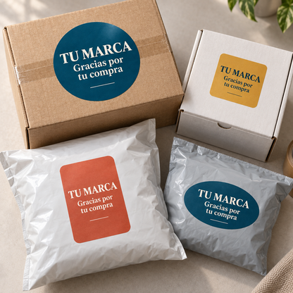 Stickers Personalizados Chile para bolsas y cajas